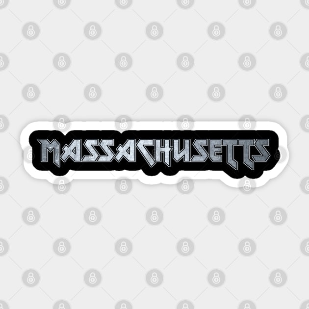 Massachusetts Sticker by KubikoBakhar